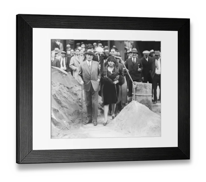 Framed Print : Mae West and Nathan Burkan Framed Print : Mae West and Nathan Burkan