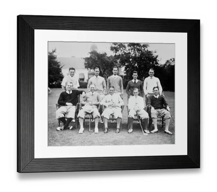 Framed Print : American Walker Cup Team Framed Print : American Walker Cup Team