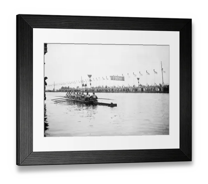 Framed Print : American Gold Medal Olympic Crew Team Framed Print : American Gold Medal Olympic Crew Team