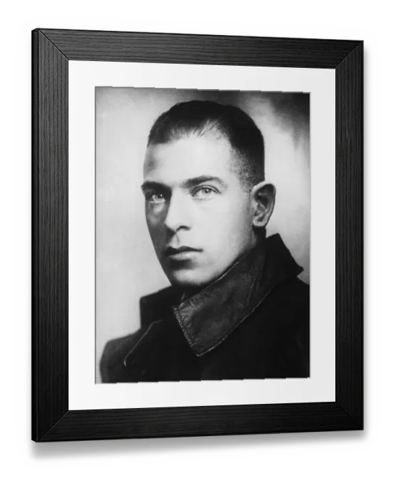 Framed Print : Portrait of Max Valier Framed Print : Portrait of Max Valier