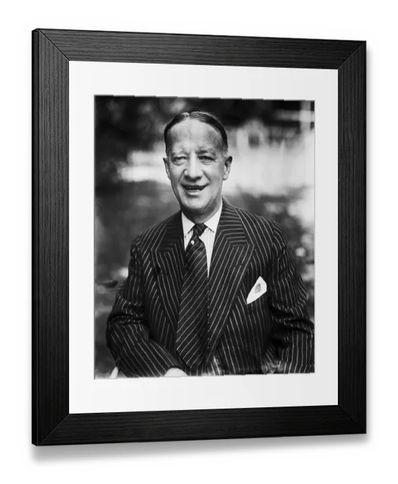 Framed Print : Al Smith, Smiling Headshot Framed Print : Al Smith, Smiling Headshot