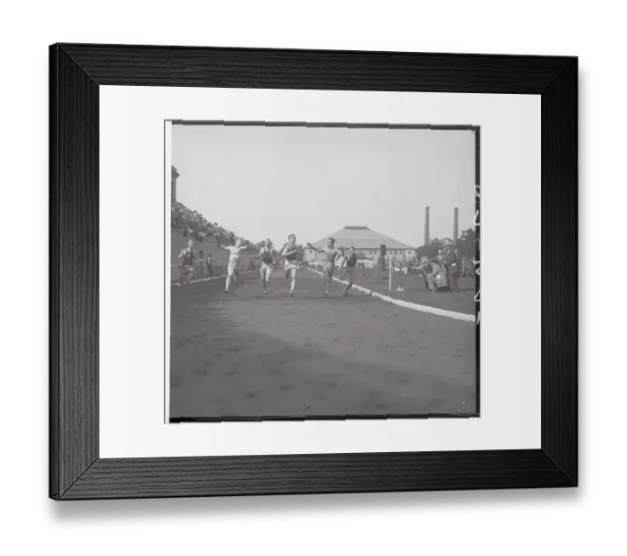 Framed Print : Track Favorite George Simpson in Action at Olympic Tryout Framed Print : Track Favorite George Simpson in Action at Olympic Tryout