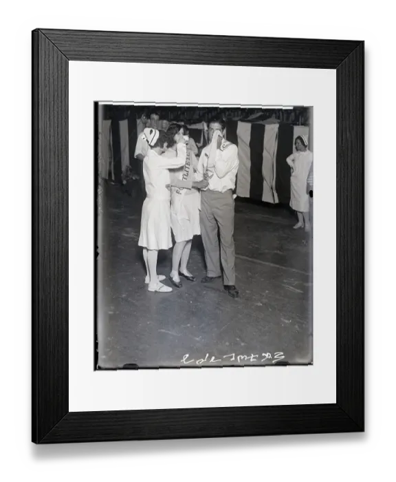 Framed Print : Tommy Noland And His Dance Partner