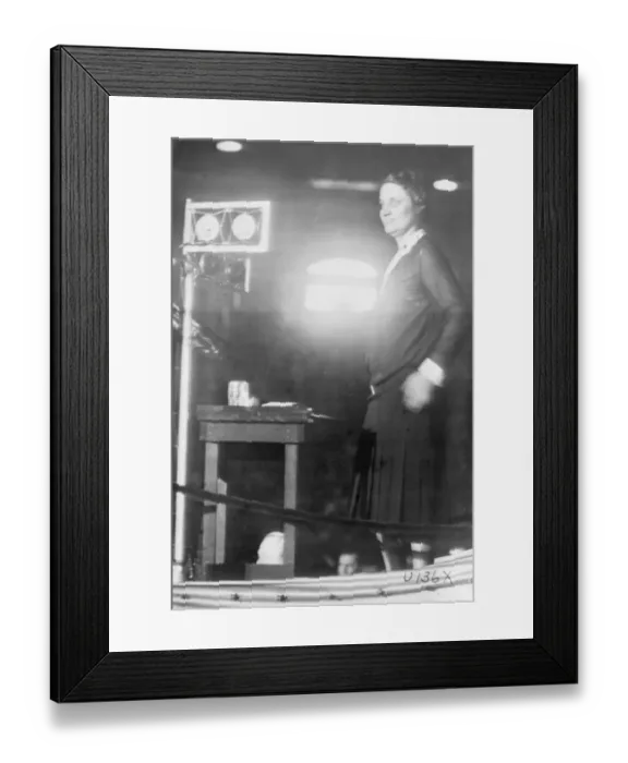 Framed Print : Mrs. Willebrandt Wins Chief Honors as Women Take Active Part in Convention Framed Print : Mrs. Willebrandt Wins Chief Honors as Women Take Active Part in Convention