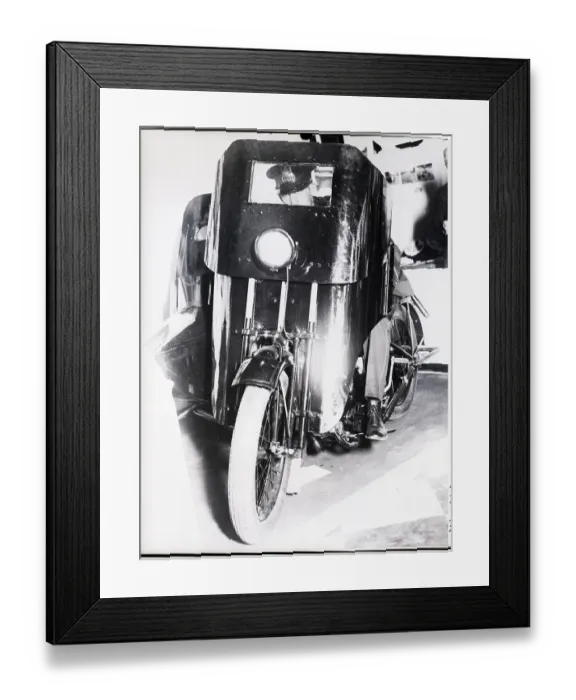 Framed Print : Policeman On Armored Motorcycle Framed Print : Policeman On Armored Motorcycle