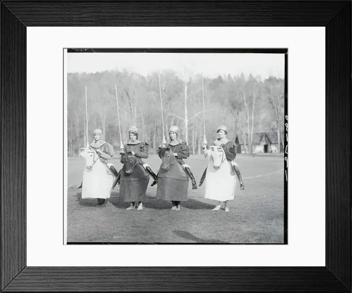 Framed Print : Woman Dressed as Horsewomen Framed Print : Woman Dressed as Horsewomen