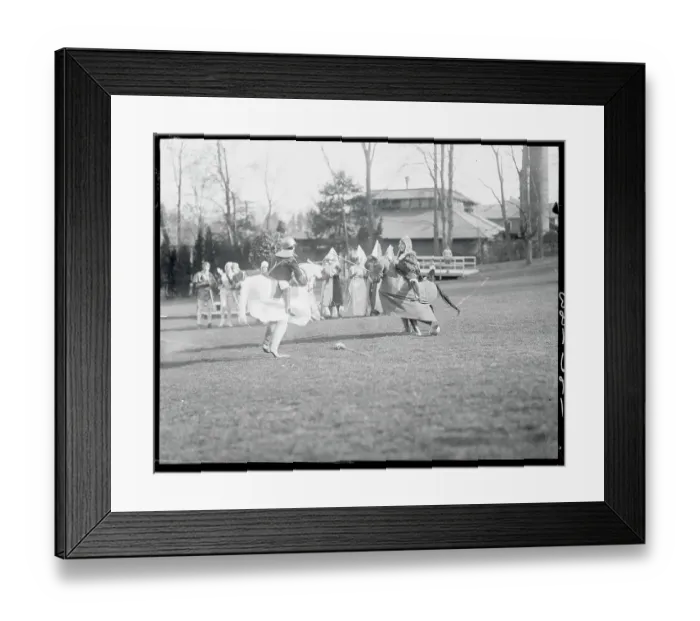 Framed Print : Girls Dressed As Knights Framed Print : Girls Dressed As Knights
