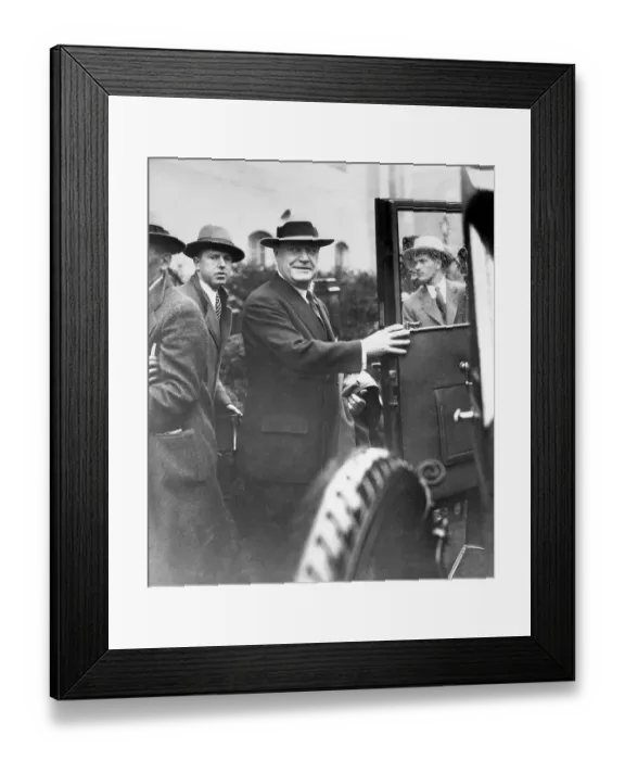 Framed Print : Portrait of Harry F. Sinclair Framed Print : Portrait of Harry F. Sinclair