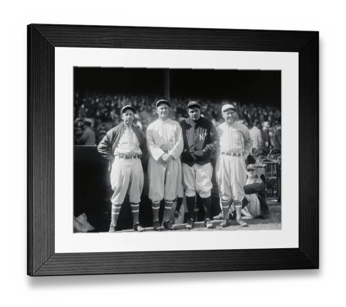 Framed Print : Babeball Champs in 1928 Framed Print : Babeball Champs in 1928