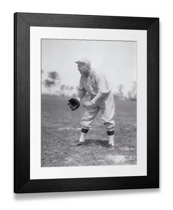 Framed Print : Outfielder of the Athletics Tris Speaker
