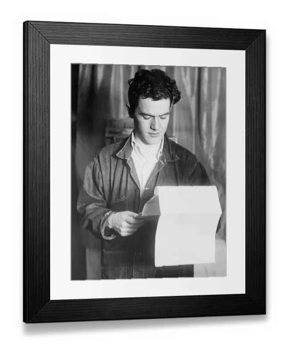 Framed Print : Murderer Smiles Reading Testimony Transc Framed Print : Murderer Smiles Reading Testimony Transc