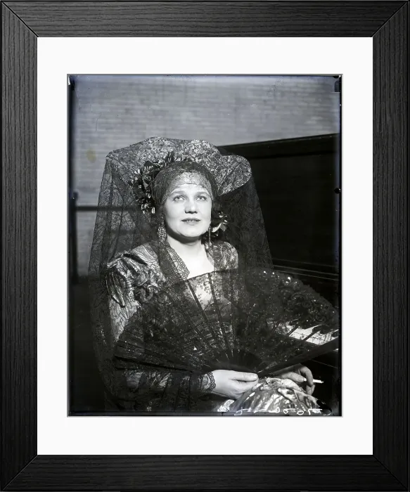 Framed Print : Maria Jeritza As Carmen Framed Print : Maria Jeritza As Carmen