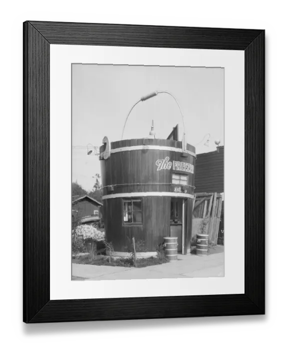 Framed Print : Freezer Of Ice Cream Parlor Framed Print : Freezer Of Ice Cream Parlor