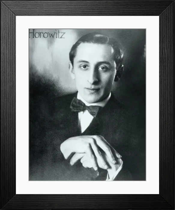 Framed Print : Portrait of Vladimir Horowitz Framed Print : Portrait of Vladimir Horowitz