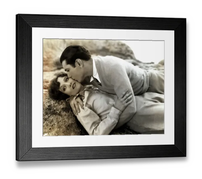 Framed Print : Joan Crawford and Johnny Mack Brown in Our Dancing Daughters Framed Print : Joan Crawford and Johnny Mack Brown in Our Dancing Daughters
