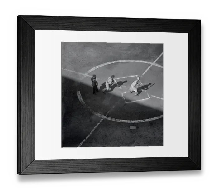 Framed Print : Cardinals at Bat in 1928 World Series