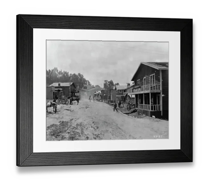 Framed Print : Cowboys Riding Horses Framed Print : Cowboys Riding Horses