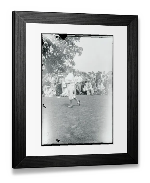 Framed Print : Booby Jones Taking First Swing Framed Print : Booby Jones Taking First Swing