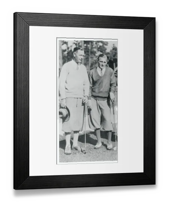 Framed Print : H. Chandler Egan with George Von Elm Framed Print : H. Chandler Egan with George Von Elm