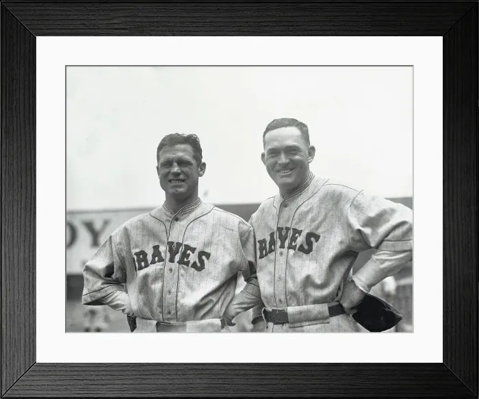 Framed Print : Boston Braves George Sisler and Rogers Hornsby Framed Print : Boston Braves George Sisler and Rogers Hornsby