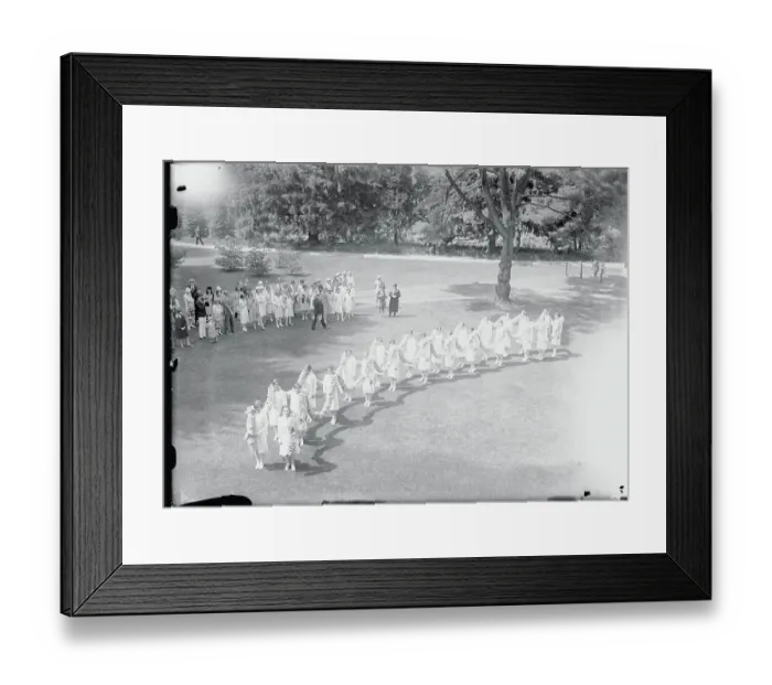 Framed Print : Daisy Chain Girls at Vassar College Framed Print : Daisy Chain Girls at Vassar College