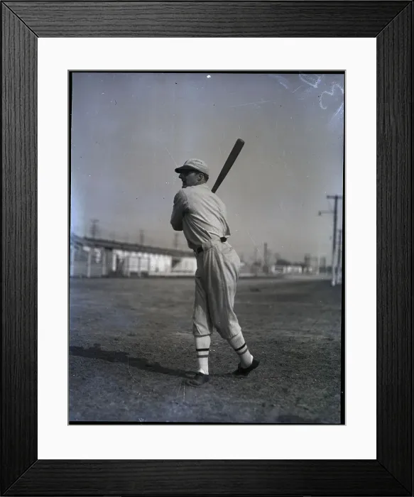 Framed Print : Leon Goose Goslin In Batting Position Framed Print : Leon Goose Goslin In Batting Position