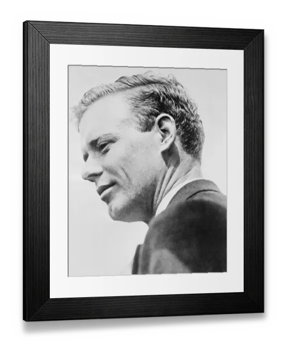 Framed Print : Portrait of American Aviator Charles Lindbergh Framed Print : Portrait of American Aviator Charles Lindbergh