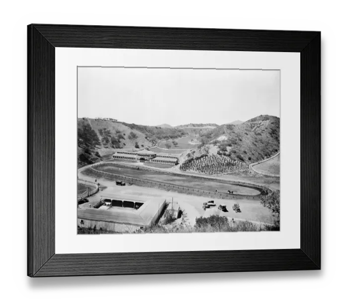 Framed Print : Will Rogers Polo Stables and Field Framed Print : Will Rogers Polo Stables and Field