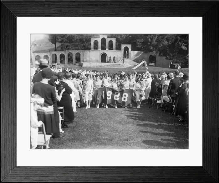 Framed Print : Vassar College Class Day Framed Print : Vassar College Class Day