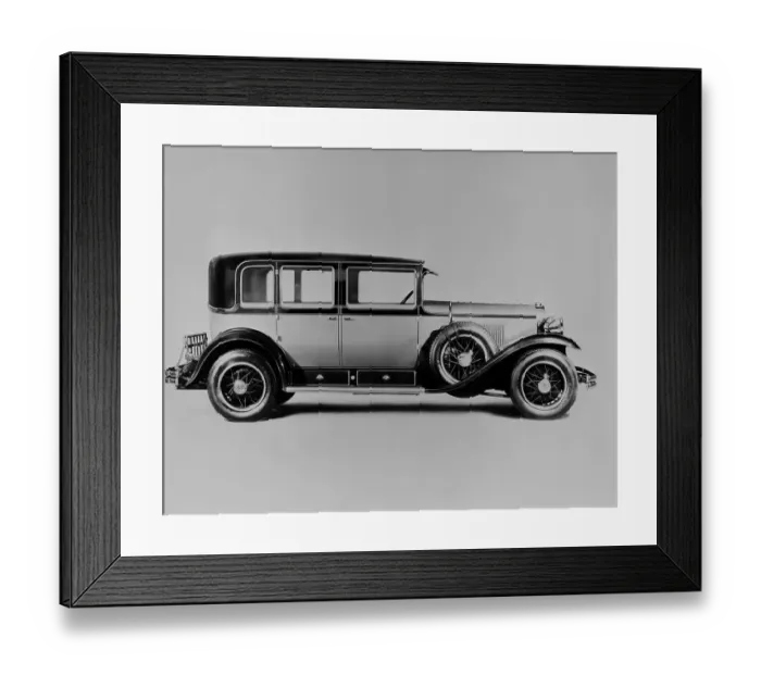 Framed Print : A Cadillac Sedan Framed Print : A Cadillac Sedan