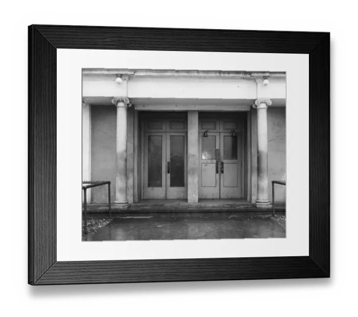 Framed Print : Segregated Waiting Rooms Framed Print : Segregated Waiting Rooms