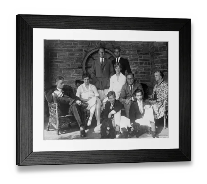 Framed Print : Roosevelt Family Framed Print : Roosevelt Family