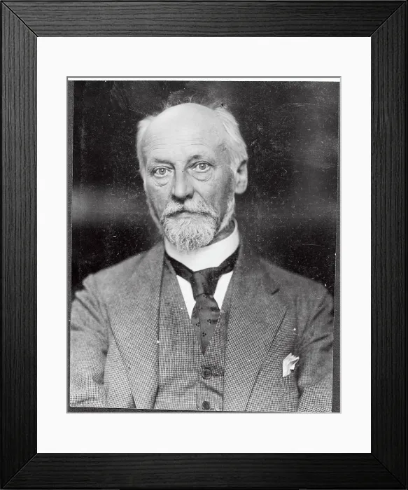 Framed Print : Portrait of Ludwig Quidde Standing Framed Print : Portrait of Ludwig Quidde Standing