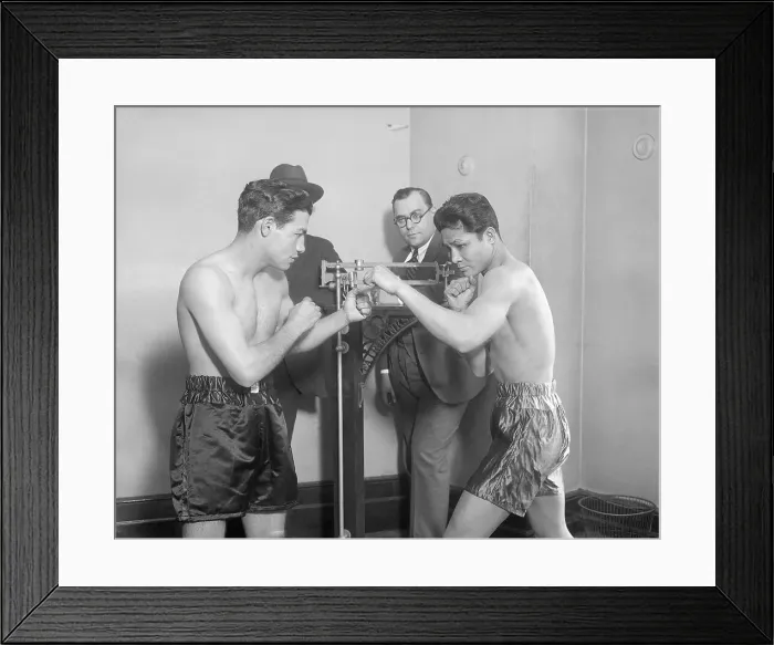 Framed Print : Tony Canzoneri and Ignacio Fernandez Framed Print : Tony Canzoneri and Ignacio Fernandez