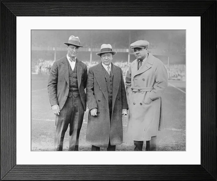 Framed Print : Portrait of Lou Gehrig and Friends out of Uniforms Framed Print : Portrait of Lou Gehrig and Friends out of Uniforms