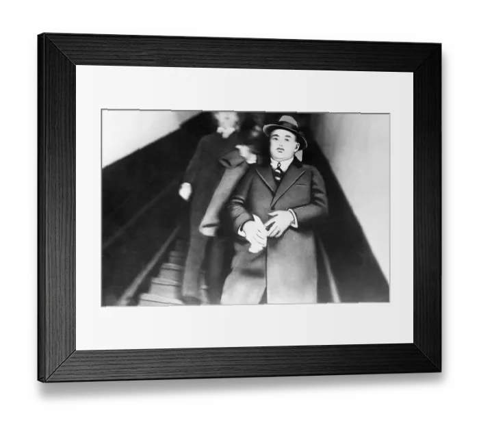 Framed Print : Al Capone. Alphonse Capone, Chicago Gangster Framed Print : Al Capone. Alphonse Capone, Chicago Gangster