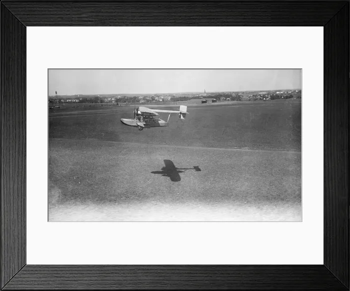 Framed Print : View of Airplane