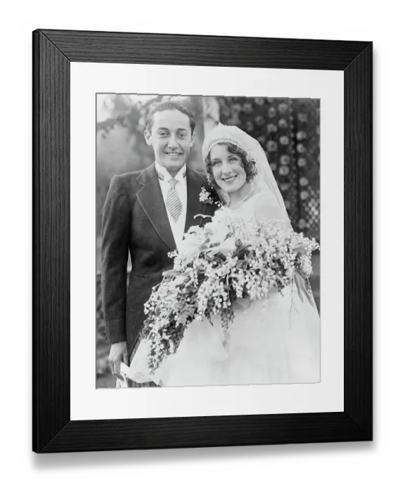 Framed Print : Irving Thalberg and Norma Shearer Framed Print : Irving Thalberg and Norma Shearer