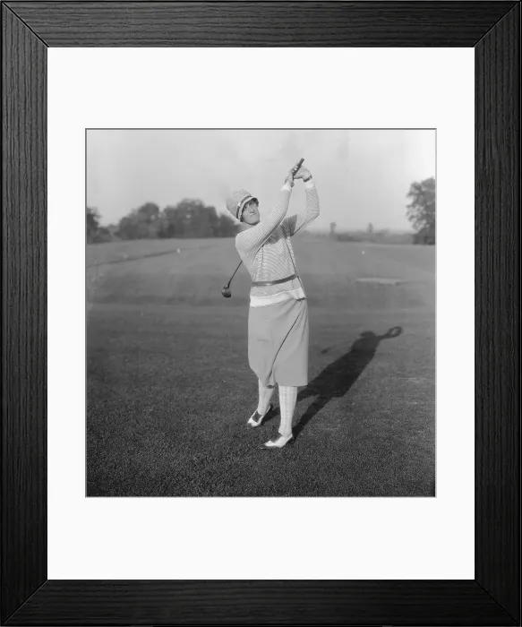 Framed Print : Martha Parker Winning Golf Championship Framed Print : Martha Parker Winning Golf Championship