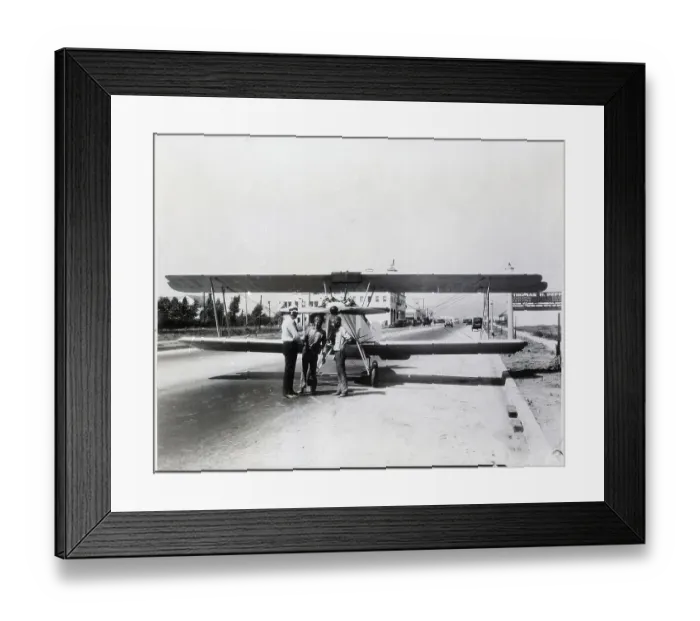 Framed Print : Brothers And The Plane They Invented