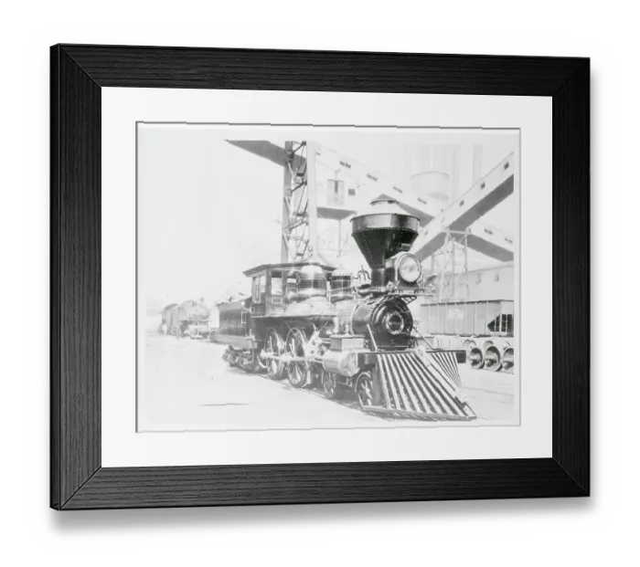 Framed Print : Historic Locomotive Framed Print : Historic Locomotive
