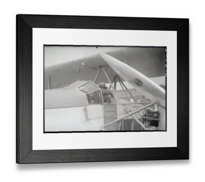 Framed Print : Rene Fonck in New Sikorsky Plane Framed Print : Rene Fonck in New Sikorsky Plane