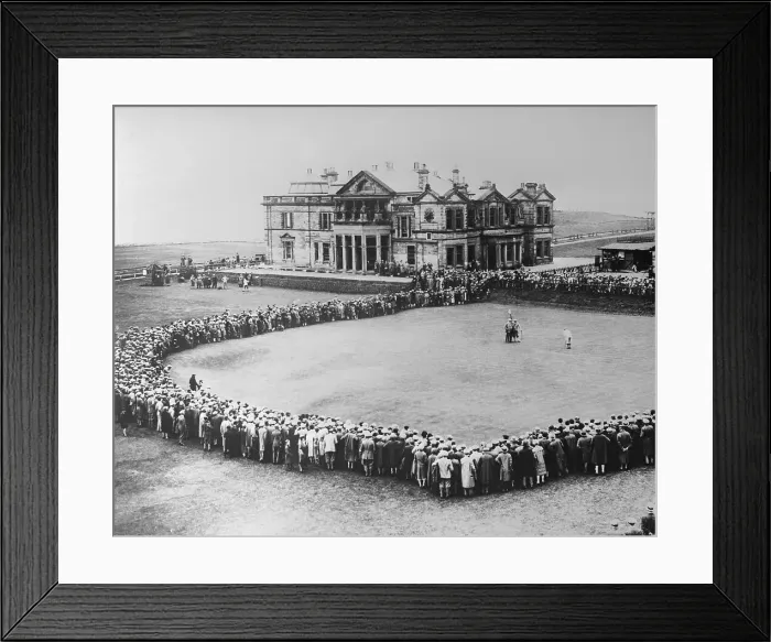 Framed Print : The British Open Golf Championship