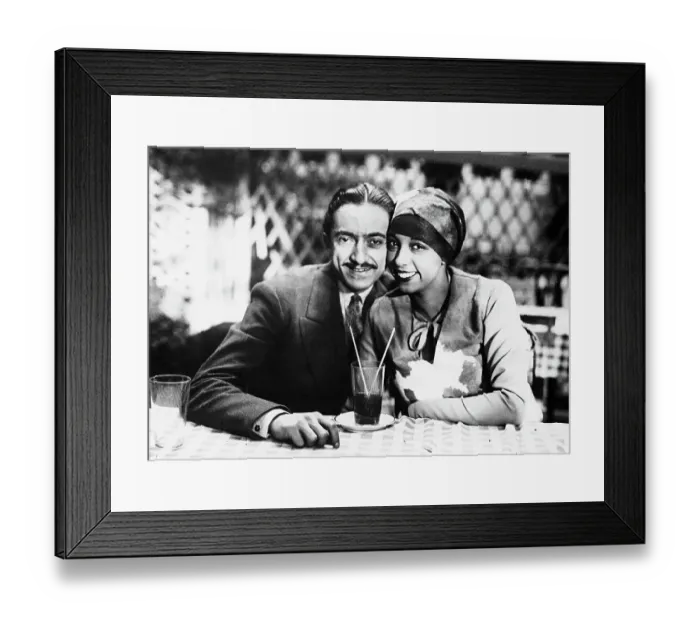 Framed Print : Josephine Baker and Pepito Abatino Framed Print : Josephine Baker and Pepito Abatino