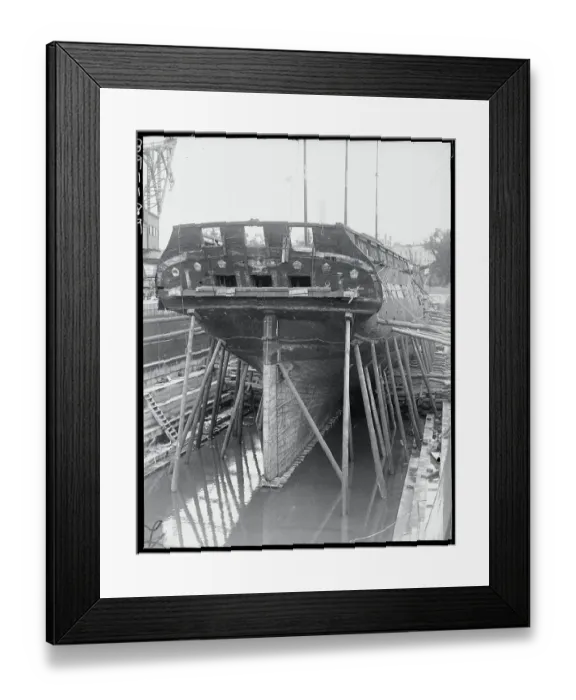 Framed Print : Constitution Renovation