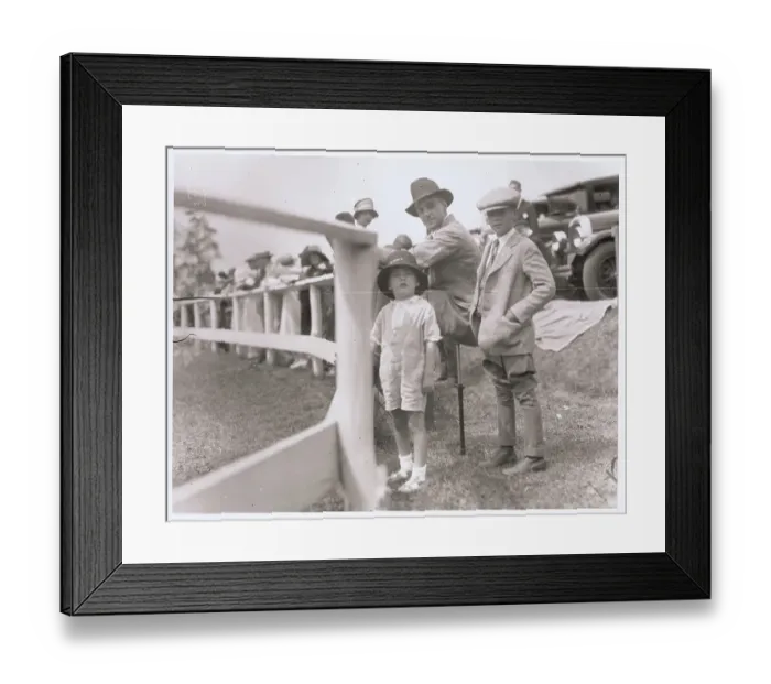 Framed Print : Marshall Field and Family at Horse Show Framed Print : Marshall Field and Family at Horse Show