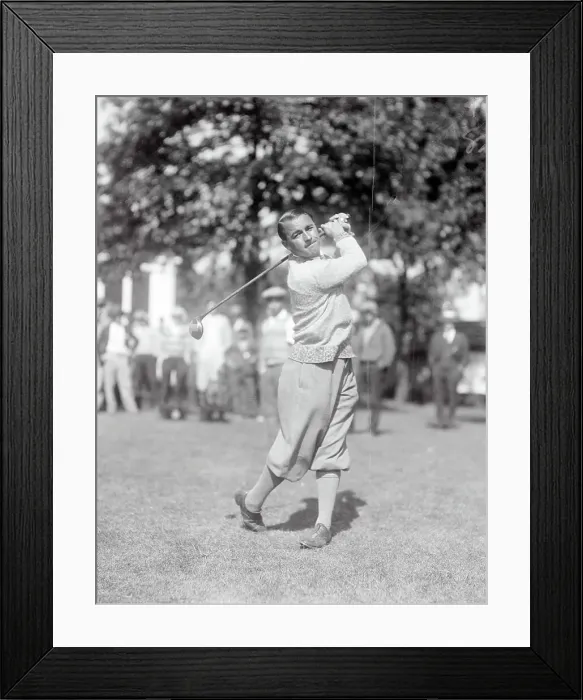 Framed Print : Champion Golfer Gene Sarazen Framed Print : Champion Golfer Gene Sarazen