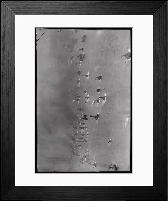 Framed Print : Boats Geeting Lindbergh