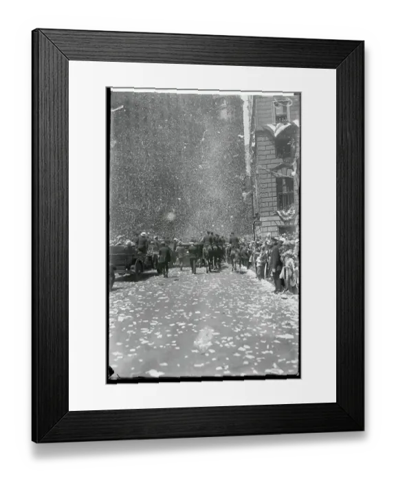 Framed Print : Lindbergh Riding Through Ticker Tape Parade Framed Print : Lindbergh Riding Through Ticker Tape Parade