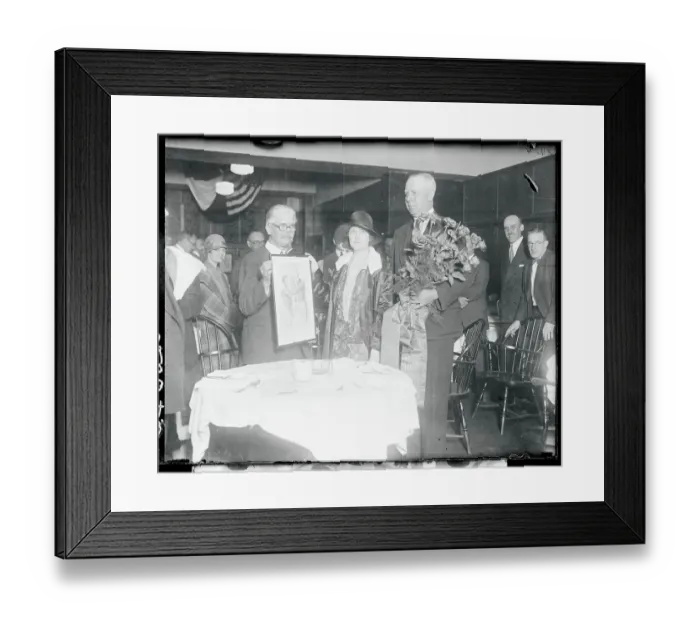 Framed Print : Evangeline Lindberg Receiving Sketch of Charles Lindbergh Framed Print : Evangeline Lindberg Receiving Sketch of Charles Lindbergh